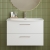 Nuie Arno Wall Hung 2-Drawer Vanity Unit with Basin-4 800mm Wide - Gloss White