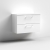 Arno 800mm 2-Drawer Wall Hung Vanity Unit with Countertop