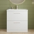 Nuie Arno Floor Standing 2-Drawer Vanity Unit with Basin-1 800mm Wide - Gloss White