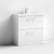 Nuie Arno Floor Standing 2-Drawer Vanity Unit with Basin-3 800mm Wide - Gloss White