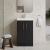 Nuie Arno Floor Standing 2-Door Vanity Unit with Basin-3 500mm Wide - Satin Anthracite | Thumbnail Image