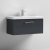 Nuie Arno Wall Hung 1-Drawer Vanity Unit with Basin-1 800mm Wide - Satin Anthracite