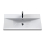 Nuie Athena Wall Hung 2-Door Vanity Unit with Basin-3 800mm Wide - Gloss Grey