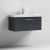 Nuie Arno Wall Hung 1-Drawer Vanity Unit with Basin-3 800mm Wide - Satin Anthracite