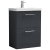 Nuie Arno Floor Standing 2-Drawer Vanity Unit with Basin-3 600mm Wide - Satin Anthracite