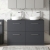 Arno Twin 1200mm 4-Drawer Floor Standing Vanity Unit with Countertop | Thumbnail Image