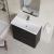 Nuie Arno Floor Standing 2-Drawer Vanity Unit with Basin-3 800mm Wide - Satin Anthracite