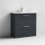 Nuie Arno Floor Standing 2-Drawer Vanity Unit with Basin-4 800mm Wide - Satin Anthracite