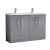 Arno Twin 1200mm 4-Door Floor Standing Vanity Unit