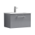 Nuie Arno Wall Hung 1-Drawer Vanity Unit with Basin-2 600mm Wide - Satin Grey