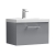 Nuie Arno Wall Hung 1-Drawer Vanity Unit with Basin-3 600mm Wide - Satin Grey