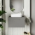 Arno 600mm 1-Drawer Wall Hung Vanity Unit with Countertop