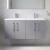 Arno Twin 1200mm 4-Door Wall Hung Vanity Unit | Thumbnail Image