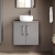 Arno 600mm 2-Door Wall Hung Vanity Unit with Countertop | Thumbnail Image