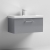 Nuie Arno Wall Hung 1-Drawer Vanity Unit with Basin-1 800mm Wide - Satin Grey