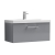 Nuie Arno Wall Hung 1-Drawer Vanity Unit with Basin-3 800mm Wide - Satin Grey