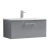Nuie Arno Wall Hung 1-Drawer Vanity Unit with Basin-4 800mm Wide - Satin Grey