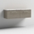 Nuie Arno Wall Hung 2-Drawer Vanity Unit with Carrera Marble Worktop 1200mm Wide - Solace oak | Thumbnail Image
