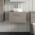 Arno Woodgrain 600mm 1-Drawer Wall Hung Vanity Unit with Countertop | Thumbnail Image