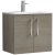 Arno Woodgrain 600mm 2-Door Wall Hung Vanity Unit