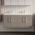 Arno Twin Woodgrain 1200mm 4-Door Wall Hung Vanity Unit | Thumbnail Image
