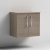 Arno Woodgrain 600mm 2-Door Wall Hung Vanity Unit with Countertop