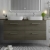 Arno Woodgrain Twin 1200mm 4-Drawer Wall Hung Vanity Unit with Countertop
