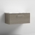 Nuie Arno Wall Hung 1-Drawer Vanity Unit with Carrera Marble Worktop 800mm Wide - Solace Oak Woodgrain | Thumbnail Image