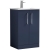 Nuie Arno Floor Standing 2-Door Vanity Unit with Basin-2 500mm Wide - Midnight Blue | Thumbnail Image