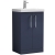 Nuie Arno Floor Standing 2-Door Vanity Unit with Basin-3 500mm Wide - Midnight Blue | Thumbnail Image