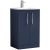 Nuie Arno Floor Standing 2-Door Vanity Unit with Basin 4 500mm Wide - Midnight Blue | Thumbnail Image