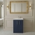 Nuie Arno Floor Standing 2-Door Vanity Unit with Basin 3 600mm Wide - Midnight Blue | Thumbnail Image