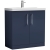 Nuie Arno Floor Standing 2-Door Vanity Unit with Basin-3 800mm Wide -Midnight Blue | Thumbnail Image