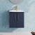 Nuie Arno Wall Hung 2-Door Vanity Unit with Basin-4 500mm Wide - Midnight Blue | Thumbnail Image