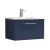 Nuie Arno Wall Hung 1-Drawer Vanity Unit with Basin-4 600mm Wide - Midnight Blue | Thumbnail Image