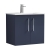 Nuie Arno Wall Hung 2-Door Vanity Unit with Basin-2 600mm Wide - Midnight Blue | Thumbnail Image