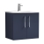 Nuie Arno Wall Hung 2-Door Vanity Unit with Basin-4 600mm Wide - Midnight Blue | Thumbnail Image