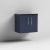 Nuie Arno Wall Hung 2-Door Vanity Unit with Sparkling Black Worktop 600mm Wide - Midnight Blue | Thumbnail Image