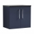 Nuie Arno Wall Hung 2-Door Vanity Unit with Sparkling Black Worktop 600mm Wide - Midnight Blue | Thumbnail Image