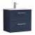 Nuie Arno Wall Hung 2-Drawer Vanity Unit with Basin-2 600mm Wide - Midnight Blue | Thumbnail Image
