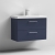 Nuie Arno Wall Hung 2-Drawer Vanity Unit with Basin-3 800mm Wide - Midnight Blue | Thumbnail Image