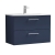 Nuie Arno Wall Hung 2-Drawer Vanity Unit with Basin-4 800mm Wide - Midnight Blue | Thumbnail Image