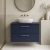 Arno 800mm 2-Drawer Wall Hung Vanity Unit with Countertop | Thumbnail Image