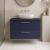 Arno 800mm 2-Drawer Wall Hung Vanity Unit with Countertop | Thumbnail Image