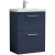 Nuie Arno Floor Standing 2-Drawer Vanity Unit with Basin-1 600mm Wide - Midnight Blue | Thumbnail Image