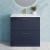 Nuie Arno Floor Standing 2-Drawer Vanity Unit with Basin-1 800mm Wide - Midnight Blue | Thumbnail Image