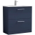 Nuie Arno Floor Standing 2-Drawer Vanity Unit with Basin-2 800mm Wide - Midnight Blue | Thumbnail Image