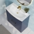 Nuie Arno Floor Standing 2-Drawer Vanity Unit with Basin-4 800mm Wide -Midnight Blue | Thumbnail Image