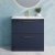 Nuie Arno Floor Standing 2-Drawer Vanity Unit with Basin-4 800mm Wide -Midnight Blue | Thumbnail Image
