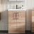 Arno Woodgrain 600mm 2-Door Floor Standing Vanity Unit